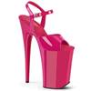 Pleaser - INFINITY909 Sandale à bride à la cheville, Pole dance chaussures - Rose Product image